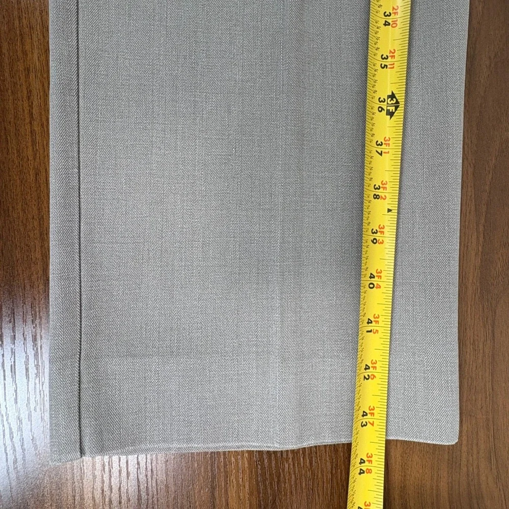 Tommy Bahama Mens‎ Gray Silk Blend Pleated Dress Pants 35x34 Floral Lined